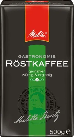 Melitta Café torréfié pour la restauration corsé et économique 12 x 500 g moulu