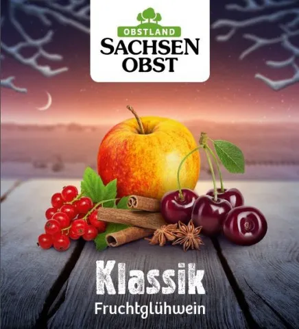 Sachsenobst Vin chaud aux fruits Classique 10 litres Bag-in-Box